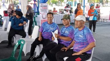 Danramil 0201-16/TM Hadiri Fun Walk Semarakkan HUT ke-80 Kabupaten Deli Serdang