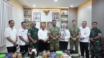 Silaturahmi Danrem 031/Wira Bima ke Kakanwil BPN Provinsi Riau, Wujudkan Sinergi yang Semakin Solid Antar Instansi