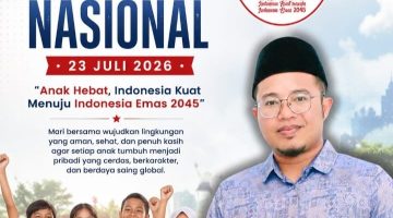 Kades Tanah Merah Tegaskan Komitmen Wujudkan Lingkungan Ramah Anak di Momentum Hari Anak Nasional 2026