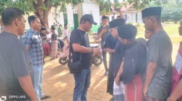 Hari Ulang Tahun Kasat Intelkam Polres Aceh Timur Santuni 50 Anak Yatim di Ponpes Paya Lipah