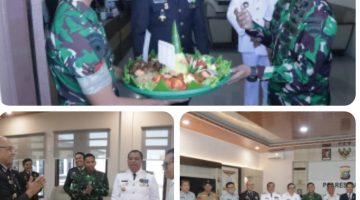 Forkopimda Karo Serahkan Kue Ulang Tahun dan Tumpeng, Perkuat Sinergitas dengan Polres Karo