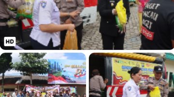 Polres Karo Salurkan Bantuan Sosial untuk Warga di Hari Bhayangkara ke-80