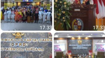 Di Sidang Paripurna Istimewa HUT ke-80, Bupati Sampaikan Kemajuan Deli Serdang di Berbagai Sektor
