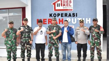 Danrem 031/Wira Bima Pastikan Kesiapan Koperasi Desa/Kelurahan Merah Putih Melalui Peninjauan Lapangan di Sejumlah Lokasi di Kabupaten Indragiri Hilir