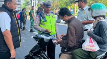 Satlantas Polres Tebingtinggi Gelar Operasi Gabungan Sosialisasi Kepatuhan Pajak Kendaraan Bermotor