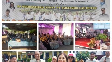 Direksi PT Socfindo Tinjau Perumahan Staf dan Sekolah, Tegaskan Komitmen Kesejahteraan Karyawan