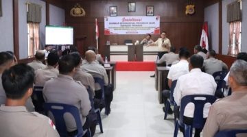 Dir Tahti Polda Aceh Sosialisasikan SOP Evakuasi Tahanan Saat Darurat di Polres Aceh Singkil