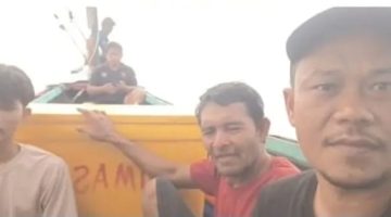 Akhir Cerita Menegangkan, Nelayan Singkil Utara dan Anaknya Ditemukan Selamat di Laut