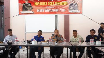 Sinergi untuk Aceh Tenggara yang Aman, Kapolres Agara Gelar Temu Ramah Bersama Wartawan dan LSM