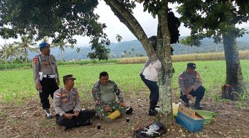 Wujud Sinergitas, Danposramil Darul Hasanah Bersama Kapolsek Selalu Bersama dalam Kegiatan