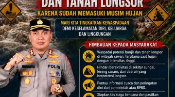 Keselamatan Prioritas Utama, Kapolres Aceh Tenggara Imbau Warga Siaga Banjir dan Longsor