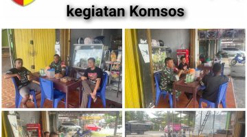 Babinsa Koramil 01/Pariaman Komsos Dengan Masyarakat Kelurahan Pasir Pariaman Tengah