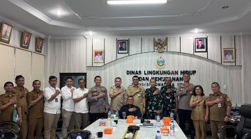 Bupati Pakpak Bharat Hadiri Rapat Penertiban Kawasan Hutan