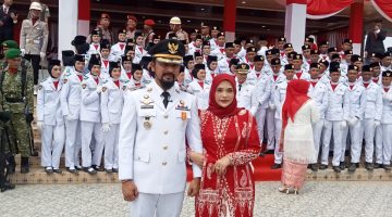 Bupati Aceh Timur Pimpin Upacara Peringatan HUT ke-81 Kemerdekaan RI
