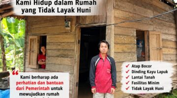 Berteduh di Rumah 3X4 Meter, Selama Hampir 15 Tahun, Berharap Ada Rasa Kasih Dari Pemerintah