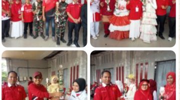 Kadis Pendidikan dan Kamenag Aceh Timur Serahkan Piala Bagi Pemenang Juara Pawai Karnaval Budaya’ Aceh Timur