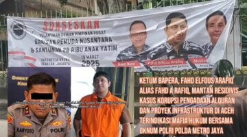 Residivis Korupsi Fahd A. Rafiq Ditangkap KPK : PPWI Desak Hukuman Maksimal dan Penegakan Hukum Tanpa Pandang Bulu