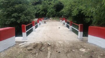 Akses Warga Makin Aman, Jembatan Beton Aek Karontang Rampung Dibangun
