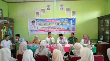 Babinsa Koramil 03/Sungai Sarik Hadiri Rapat Rembuk Stunting di Kantor Wali Nagari