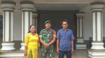 TNI Hadir Bersama Rakyat, Babinsa 06/Kerajaan Monitoring Kegiatan Ibadah di GKPPD Kerajaan