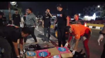 Genk Motor Mengganas di Makassar Satu Tewas Bersimbah Darah, Satu Luka Berat – Polisi Masih Selidiki Motif Aksi Penyerangan