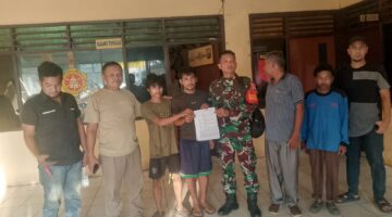 Babinsa Koramil 0201-16/TM Dampingi Penyelesaian Permasalahan Pencurian Inventaris KDKMP Bangun Sari Baru