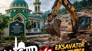 Aktivis Madina: Pembakaran Tiga Ekskavator PETI Dinilai Simbol Runtuhnya Wibawa Satgas