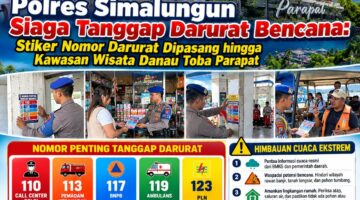 Siaga Cuaca Ekstrem, Polres Simalungun Keluarkan Enam Imbauan Penting untuk Warga