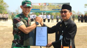 Buka TMMD Poleng Gesi, Bupati Sampaikan 3 Prioritas Pembangunan 