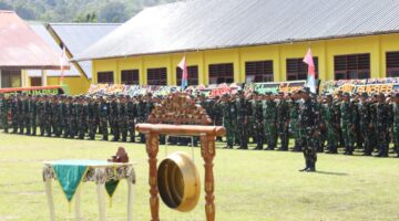 Buka Isolasi 3.700 Meter,..!!! Kodim 0206/Dairi Bergerak Bangun Desa Sibongkaras Lewat TMMD ke-130, Bupati Pakpak Bharat : Ini Bukti Sinergi TNI dan Rakyat