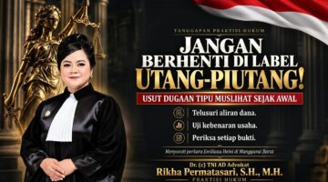 Soroti Kasus Emiliana Helni vs Ivon Burhan, Advokat Rikha Permatasari: Uji Mens Rea dan Pembuktian Material,..!!!