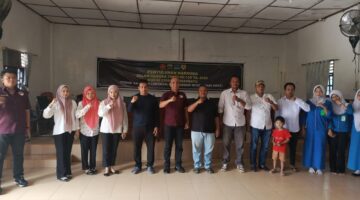 Selain Sasaran Fisik, Satgas TMMD ke-130 Kodim 0209/Labuhanbatu Sosialisasikan Bahaya Narkoba di Aek Batu