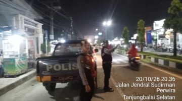 Sat Samapta Polres Tanjungbalai Patroli Reaksi Cepat (PRC), Sikat Kejahatan Jalanan dan Premanisme 
