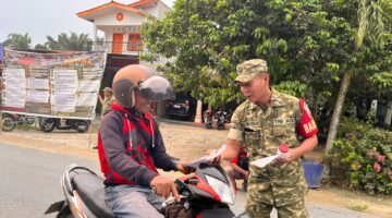 Jaring Generasi Muda Berkualitas, Koramil 10/TM Gencarkan Kampanye Penerimaan Prajurit TNI AD