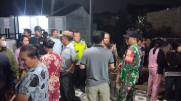 Babinsa Koramil 0201-16/TM Cek TKP Penemuan Mayat Perempuan Lansia di Bangun Rejo