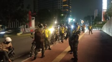 Babinsa Koramil 0201-05/MB Kodim 0201/Medan Gelar Patroli Malam