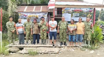 Koramil 02/Tanjung Leidong Sosialisasikan Penerimaan Prajurit TNI AD di Wilayah Binaan