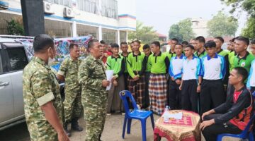 Koramil 11/KP laksanakan Sosialisasi penerimaan Bintara dan Tamtama TNI AD TA. 2027