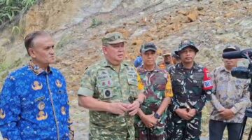 TNI dan Pemkab Pakpak Bharat Bersinergi, Jalan Menuju Sibongkaras Mulai Terbuka