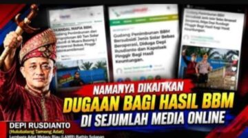 Nama Dicatut di Media Tak Bertanggungjawab, Depi Rusdianto Siap Mengadu ke Dewan Pers 
