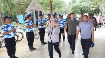 Perkuat Peran Pekerja Sebagai Mitra Kamtibmas, Kapolres Sergai Hadiri Pembukaan Diklatsar Satgassus FSP RTMM-SPSI Sumut Di Pantai Cermin