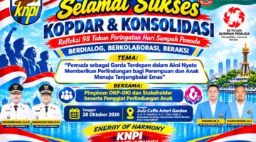 Dalam Rangka HUT Sumpah Pemuda ke 98 Tahun 2026 DPD KNPI Energy of Harmoni Kota Tanjungbalai Gelar Kopdar dan Konsolidasi