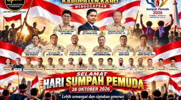 Bakar Semangat Sumpah Pemuda ke-98, Ketua DPD SPMI Karo Sitta P Gurning : Saatnya Pemuda Karo Unjuk Karya, Bukan Hanya Janji,..!!! 