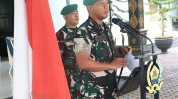 Dandim 0206/Dairi Pimpin Korps Raport Kenaikan Pangkat, Ingatkan Prajurit: Pangkat Bertambah, Tanggung Jawab Harus Meningkat
