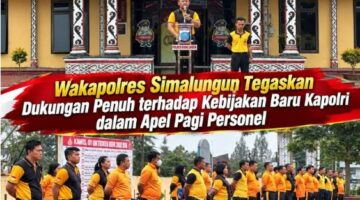 Wakapolres Simalungun Tegaskan Dukungan Penuh terhadap Kebijakan Baru Kapolri dalam Apel Pagi Personel