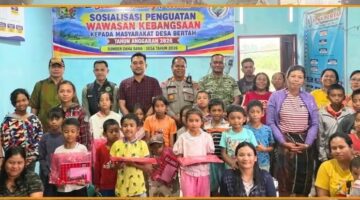 Bangun Kesadaran Hukum dari Desa, Kejari Karo Tanamkan Nilai Kebangsaan di Desa Bertah