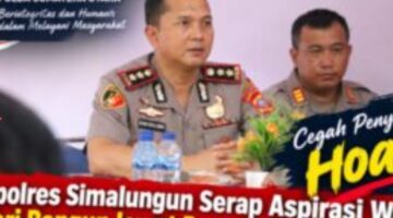 Cegah Penyebaran Hoaks, Kapolres Simalungun Serap Aspirasi Warga Nagori Bangun Lewat Program Rembuk Masalah