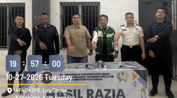 Komitmen Bersih HP dan Narkoba, Rutan Kabanjahe Gelar Razia Insidentil dan Tes Urine Warga Binaan : Hasil Negatif,..!!!