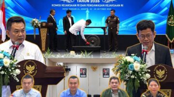 Perkuat Sinergi dan Pengawasan, Kajari Karo Edmond Novvery Purba Ikuti Rakornas Komisi Kejaksaan RI Secara Virtual