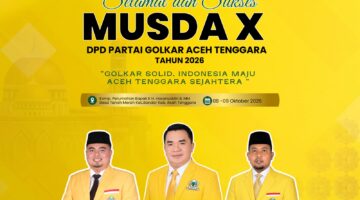 Musda X Golkar Aceh Tenggara Akan Digelar 8 Oktober 2026, Panitia Matangkan Persiapan untuk Menjamin Tertibnya Forum Konsolidasi Partai